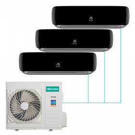 Hisense Premium Black FM DC Inverter на 3 комнаты