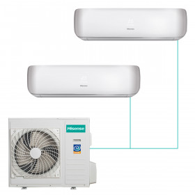 Hisense Premium Design FM DC Inverter на 2 комнаты