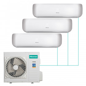 Hisense Premium Design FM DC Inverter на 3 комнаты