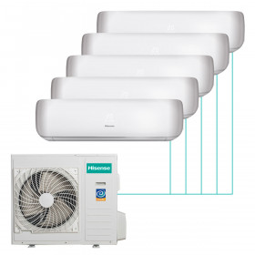 Hisense Premium Design FM DC Inverter на 5 комнат