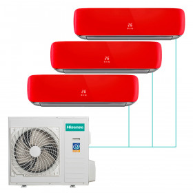 Hisense Premium Red FM DC Inverter на 3 комнаты