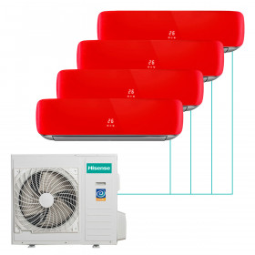 Hisense Premium Red FM DC Inverter на 4 комнаты