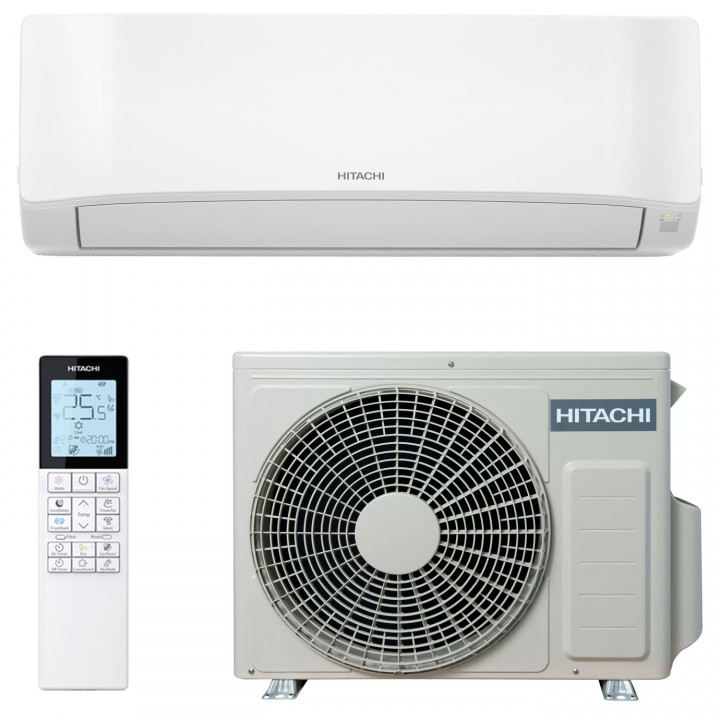 Инверторная настенная сплит-система Hitachi RAK-DJ18RHAE/RAC-DJ18WHAE