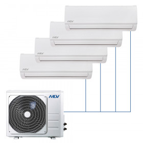 Настенная мульти-сплит-система MDV Forest Inverter на 4 комнаты