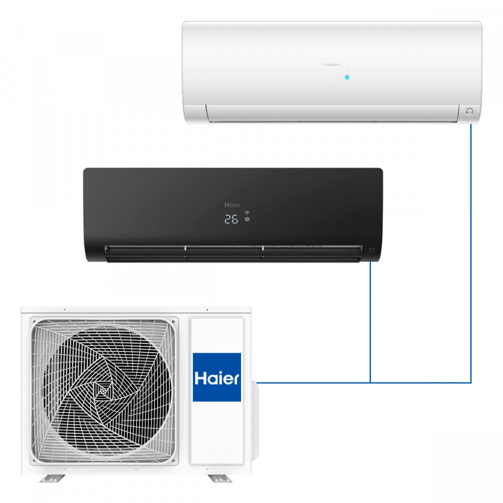 Настенная мульти-сплит-система Haier Flexis на 2 комнаты