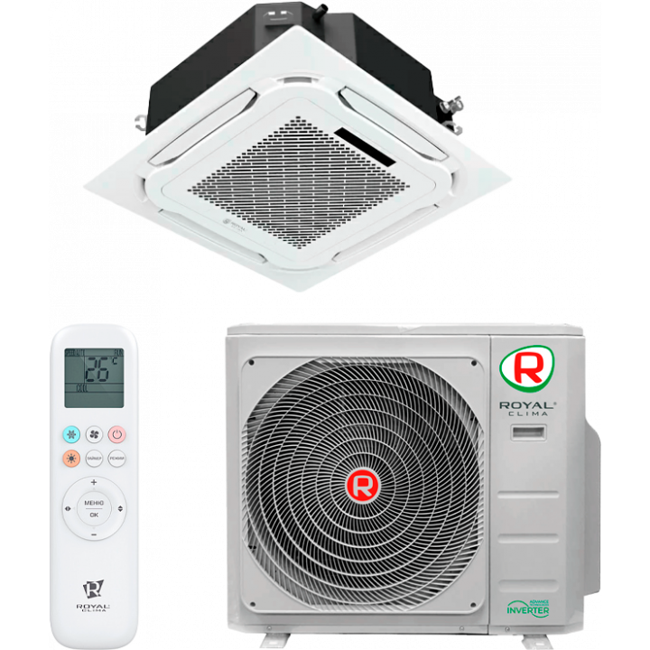 Кассетный кондиционер Royal Clima CO-4C 24HNX/CO-E 24HNX