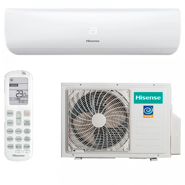 Инверторный настенный кондиционер Hisense AS-24UR4RBTKB00
